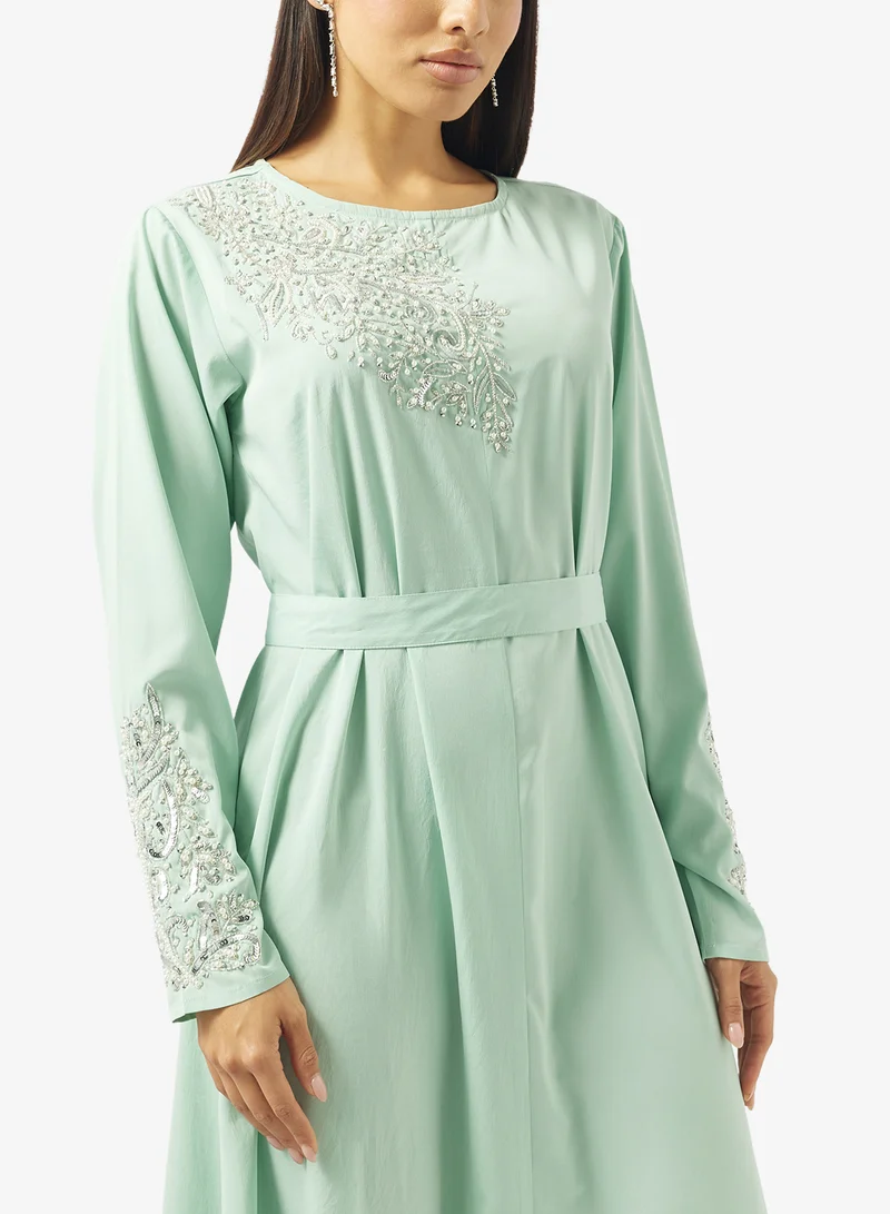 Khizana  Embellished Abaya for Women | Best Price UAE
